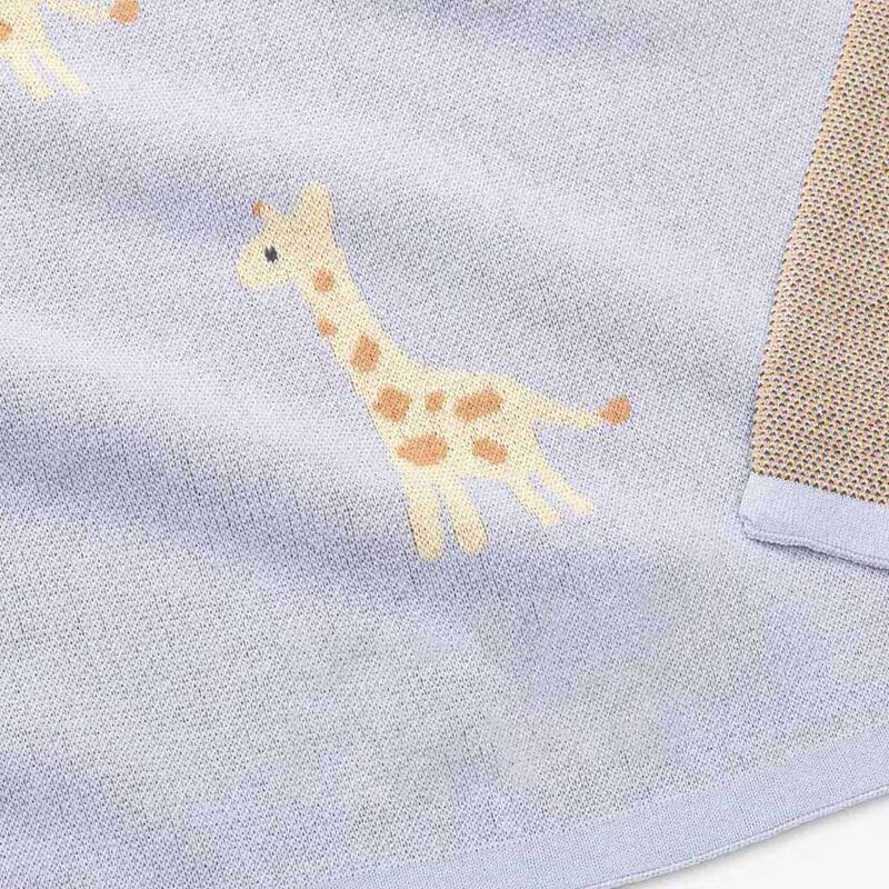 Pottery Barn Kids Giraffe Intarsia Baby Set image number 3